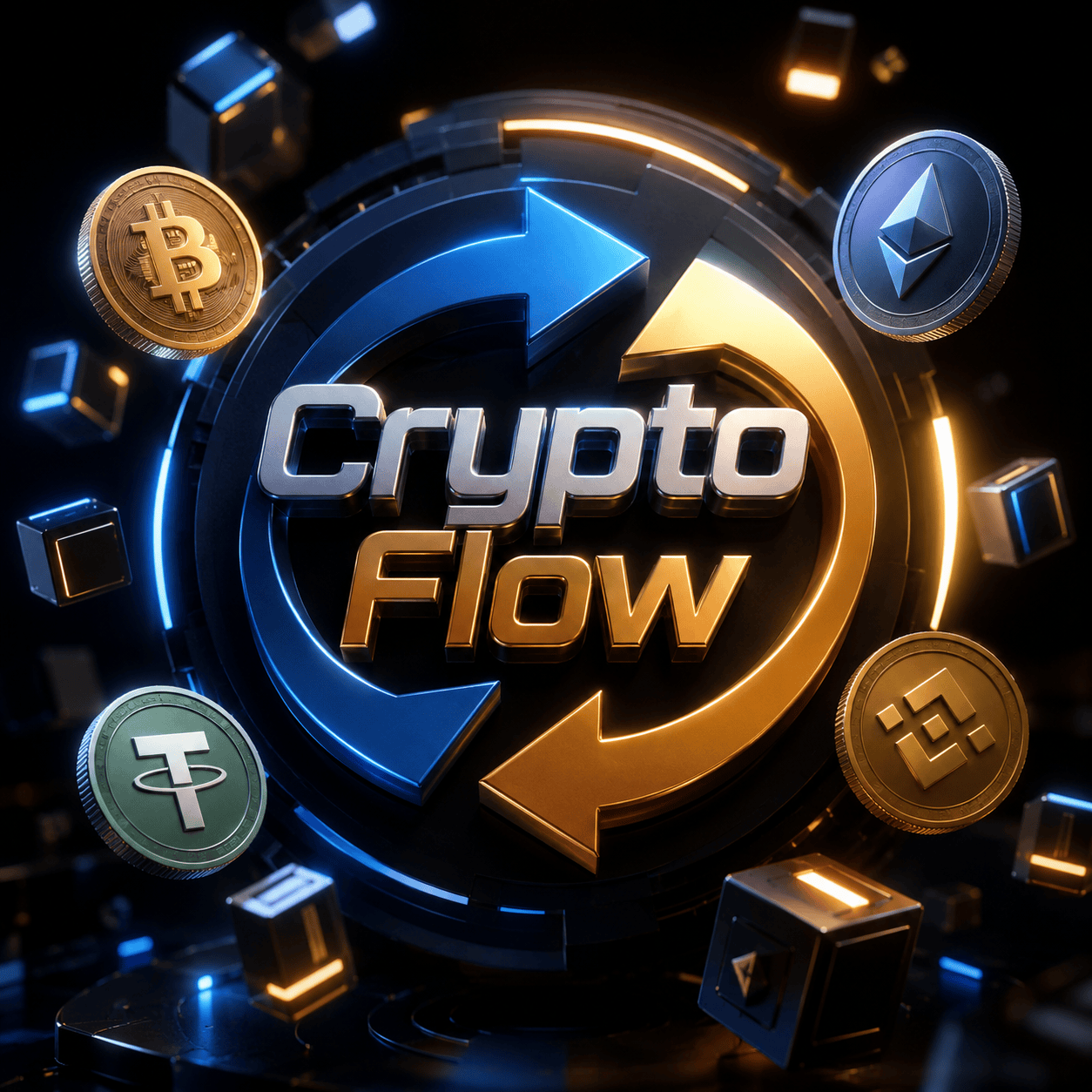 Crypto Flow logo
